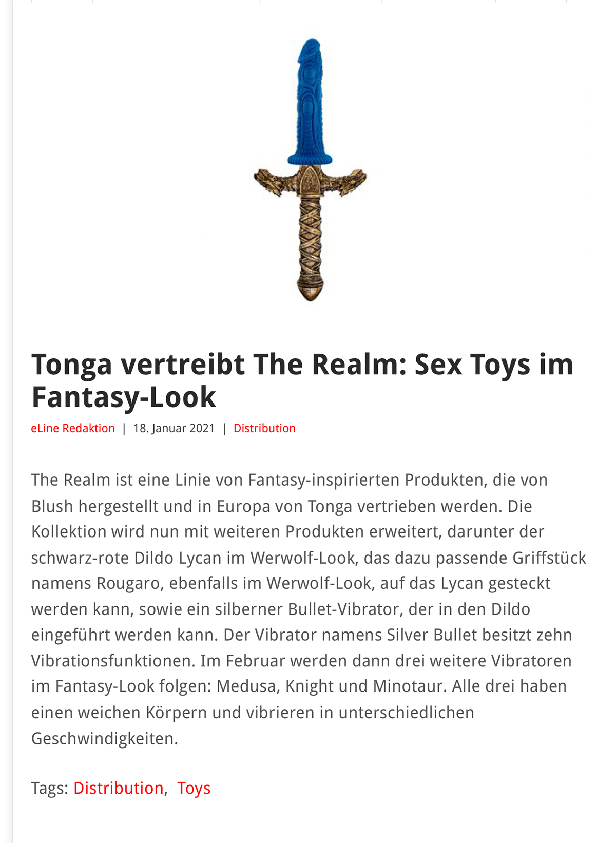 2021-01 eLine Online - Blush The Realm